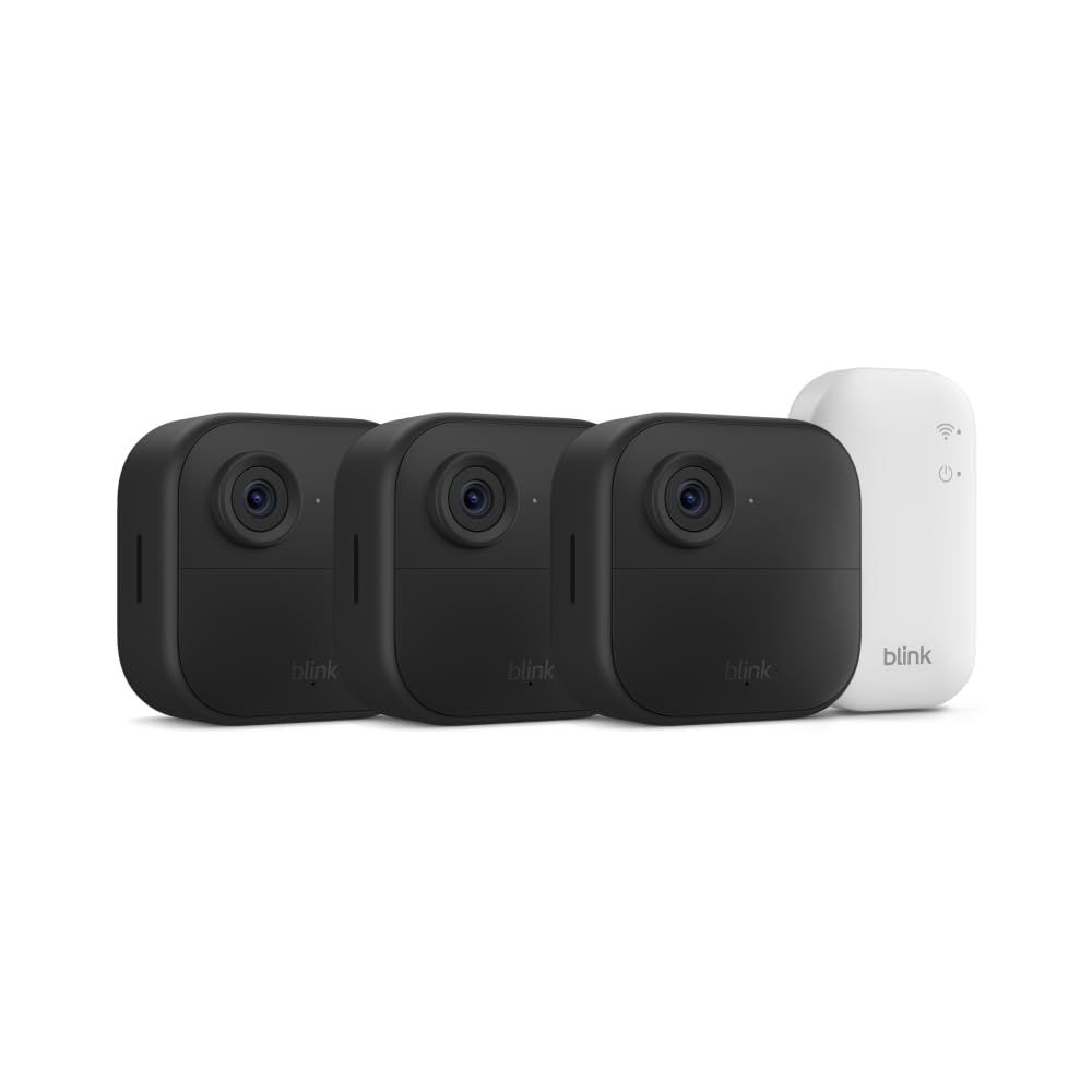 Blink Outdoor 4 – Wireless smart security camera, two-year battery life, 1080p H