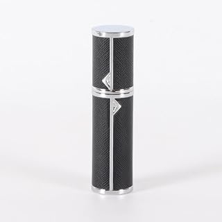 5ml Refillable Perfume Bottle for Travel with Ultra Fine Mist Perfume Atomizer (Black)