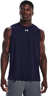 Under Armour Men's Team Tech Slvls Loose Grey Short Sleeve Shirt