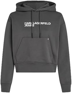 Karl Lagerfeld Jeans Women's Regular Logo Hoodie
