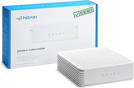 Hitron CODA DOCSIS 3.1 Modem | Certified with Comcast Xfinity, Charter Spectrum,