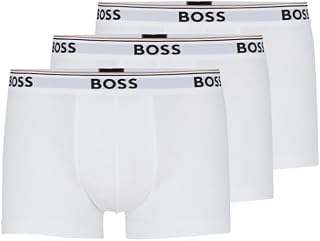 BOSS 3-Pack Stretch Cotton Regular Fit Trunks under Men's Clothing
