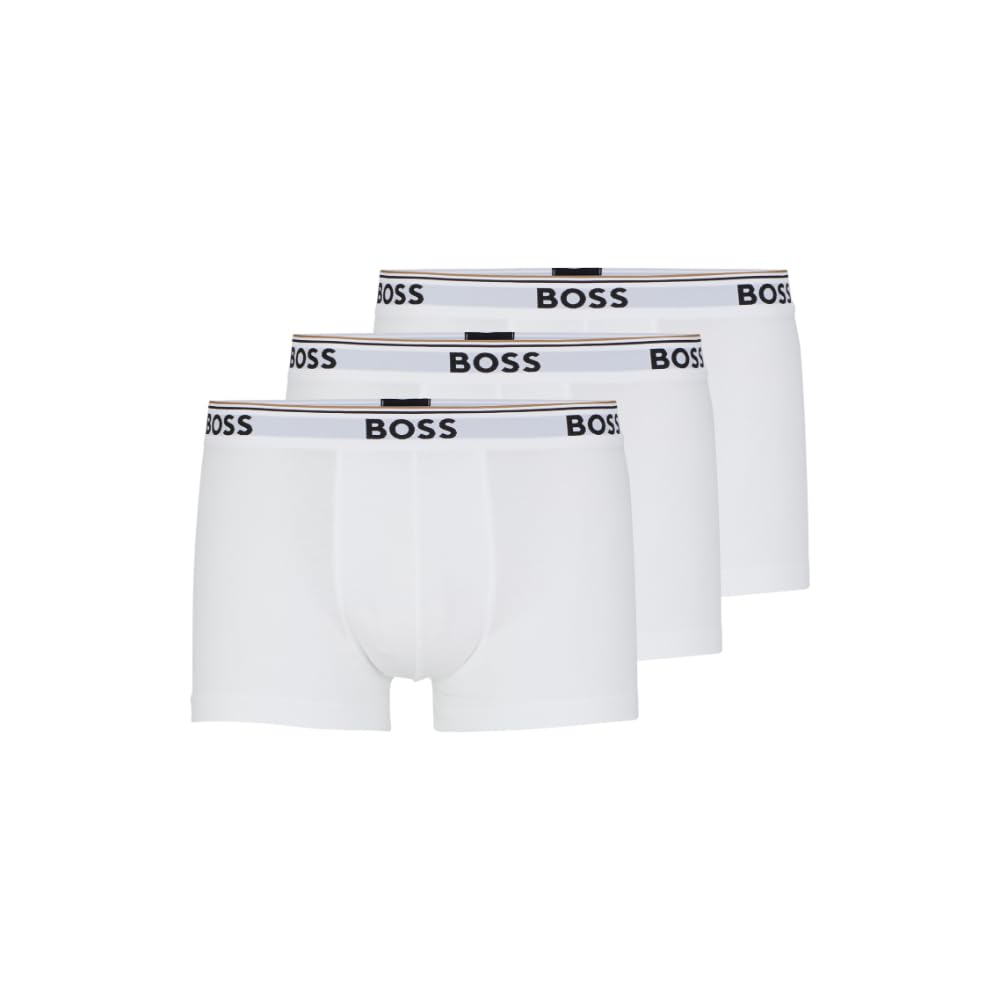 BOSS 3-Pack Stretch Cotton Regular Fit Trunks under Men's Clothing