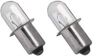 2-Pack Replacement Xenon Bulbs for Makita Flashlights Replaces for A-90261 Fits for BML185 ML180 18 Volt