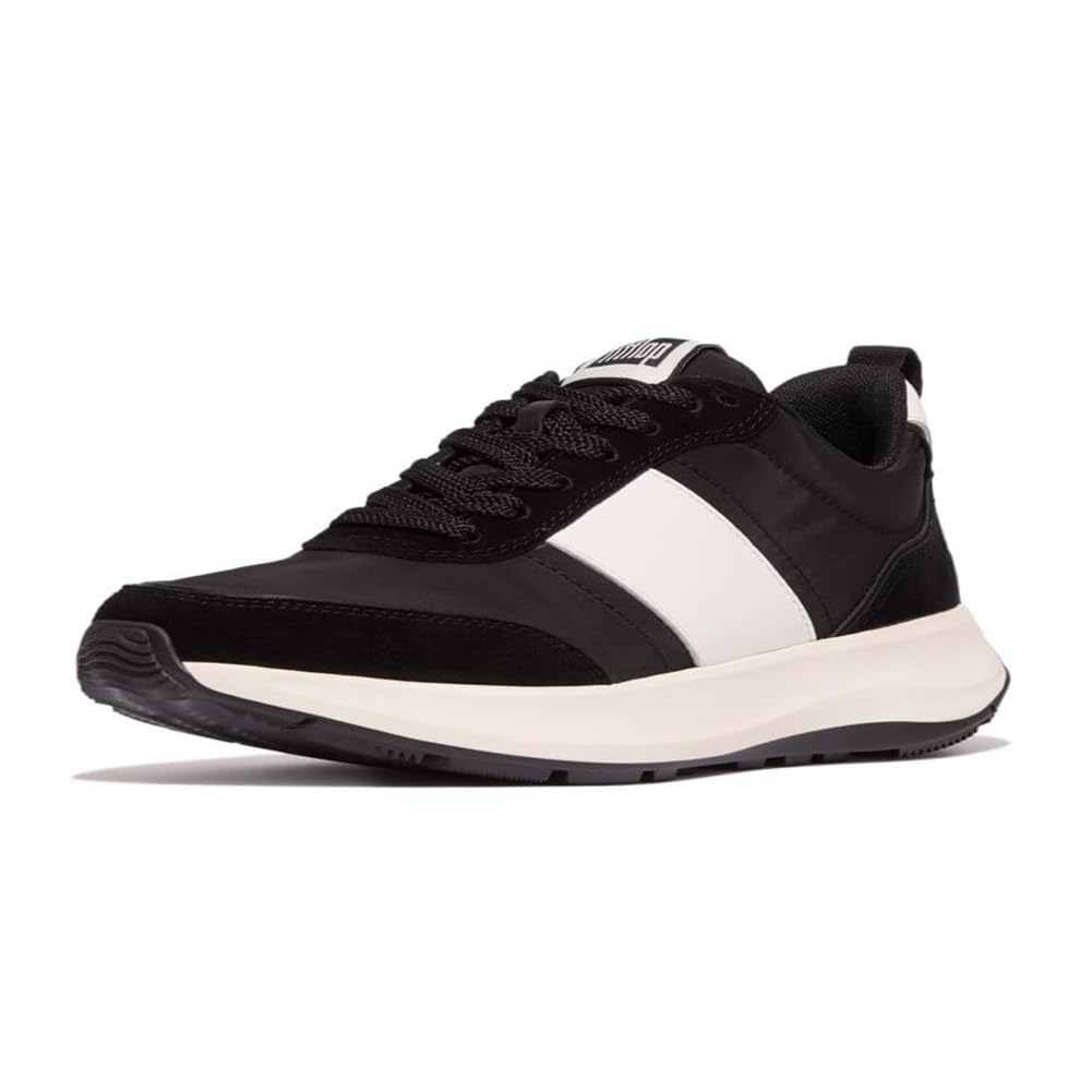 FitFlop F-Mode Flow - Scarpe da ginnastica da donna in tessuto/pelle scamosciata