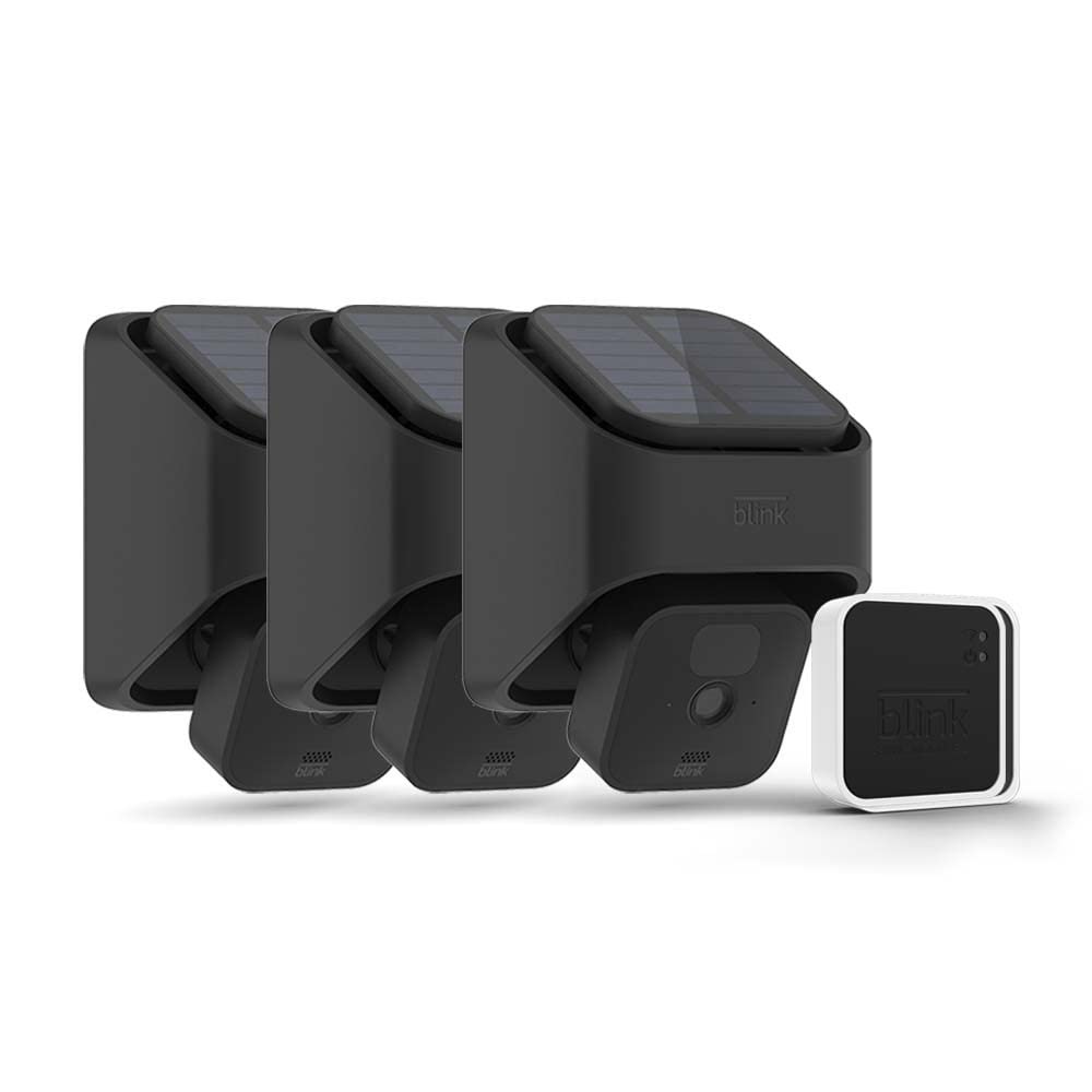 Blink Outdoor (3rd Gen) + Solar Panel Charging Mount – wireless, HD smart securi