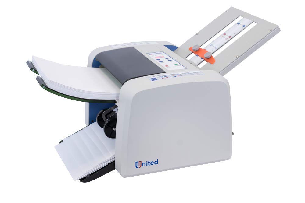 United Office Products F100 Automatic Paper Folding Machine, 200-Sheet Capacity,