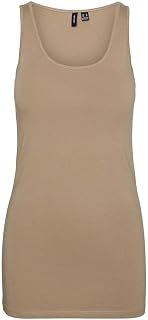 VERO MODA Women's Vmmaxi My Soft Long Tank Top Noos