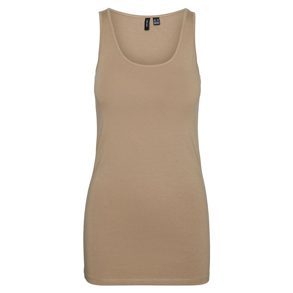 VERO MODA Women's Vmmaxi My Soft Long Tank Top Noos