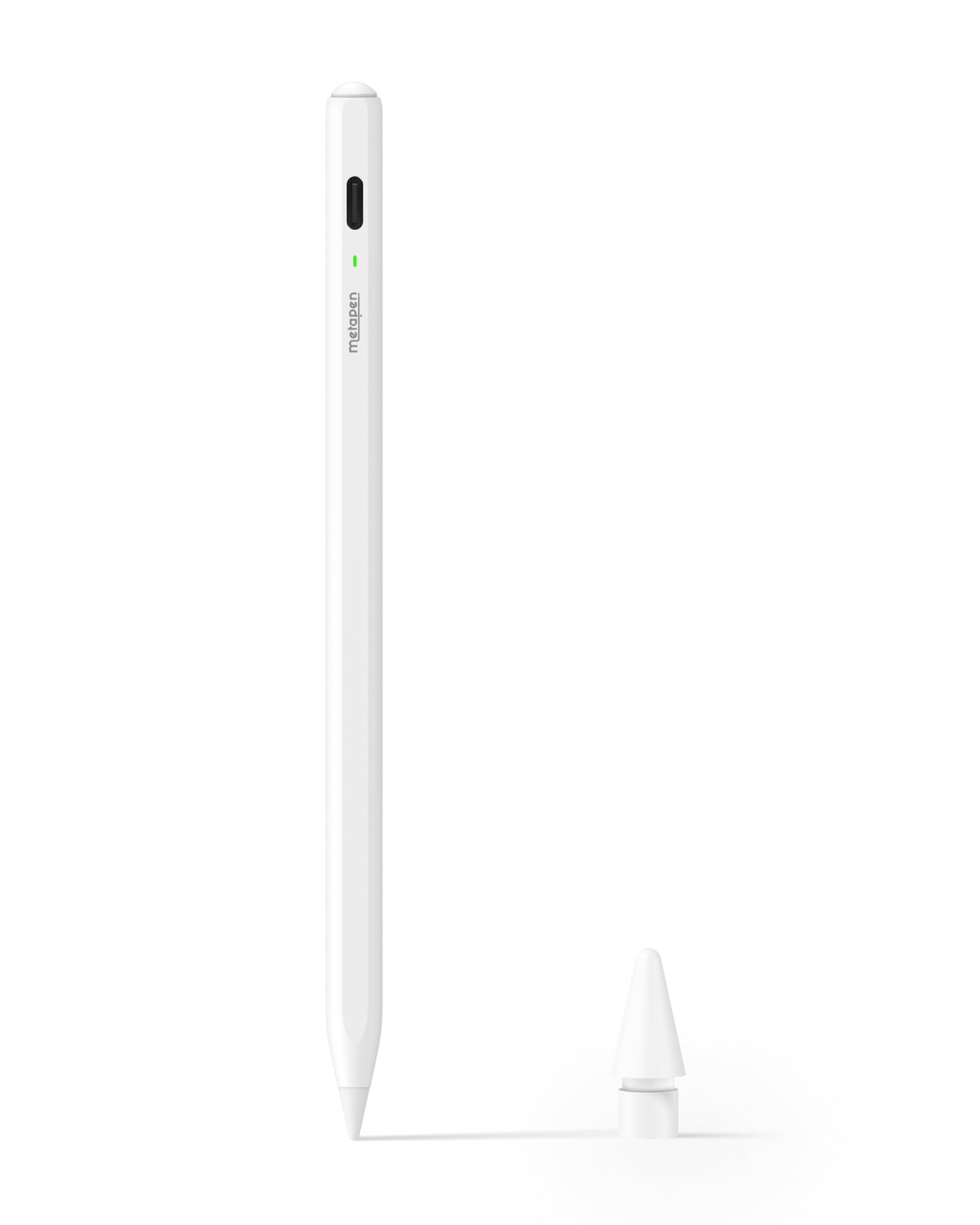 Metapen Pencil Air8 for Apple iPad 2018-2026, Faster Charge, Palm Rejection | St