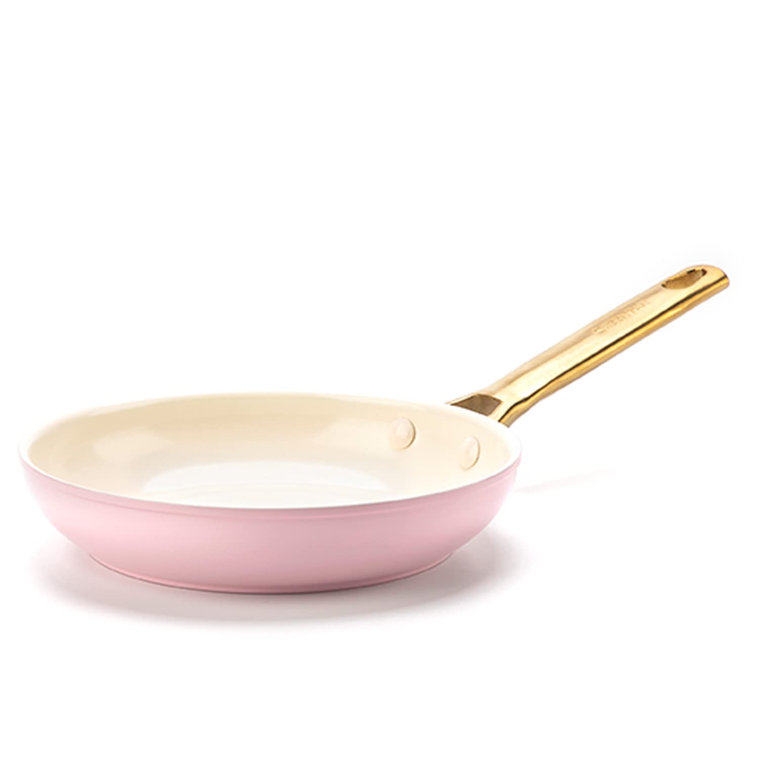GREENPAN Frying Pan, 7.9 inches (20 cm), Induction Fire, Pink, Ceramic Coating, 