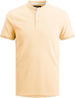 JACK & JONES Polo Plain Shirt Collar Polo