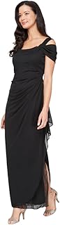 Alex Evenings Women's V-Neck Knee-Length Sheath Dress, Petite and Regular Size