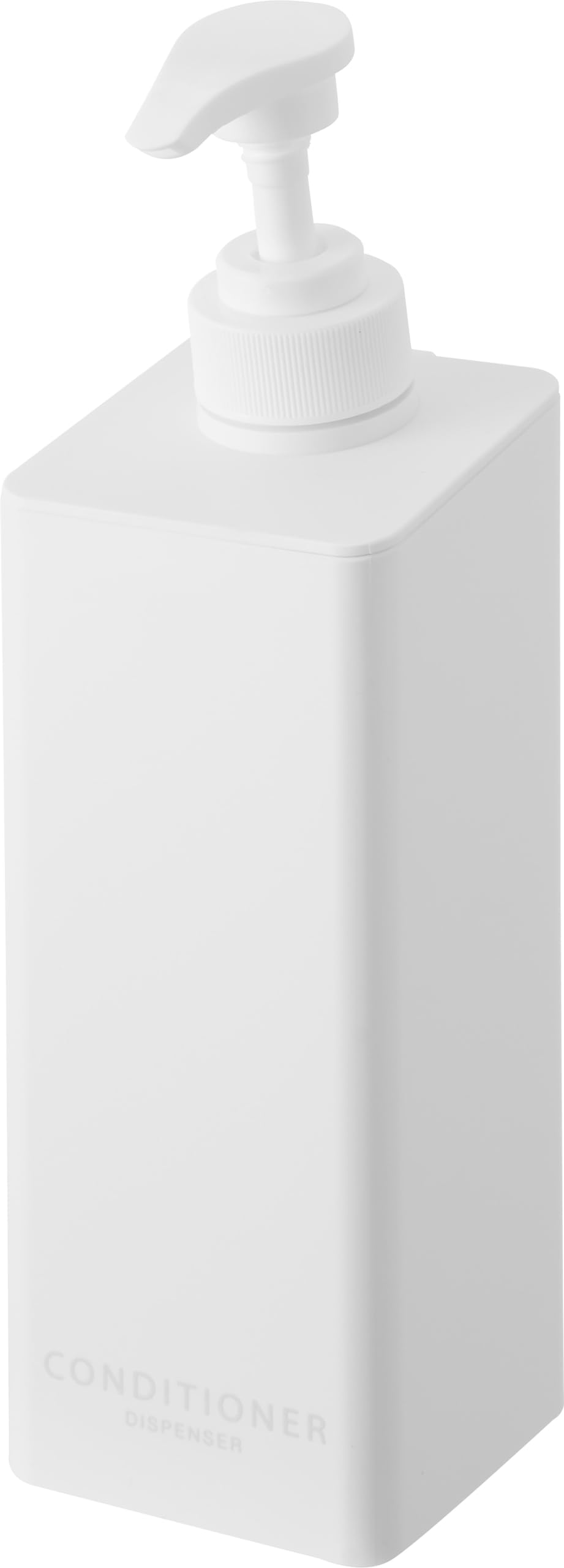 Yamazaki 1534 Magnetic Dispenser, Conditioner, White, W 2.8 x D 3.1 x H 9.8 inch
