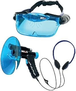 Eastcolight 4-in-1 Spy Kit – Telesonic Spy Listener with 6X Telescope, Night Vision Goggles, Detachable Flashlight & Adjustable Headband – Ultimate Secret Agent Gear for Kids – Ages 8+