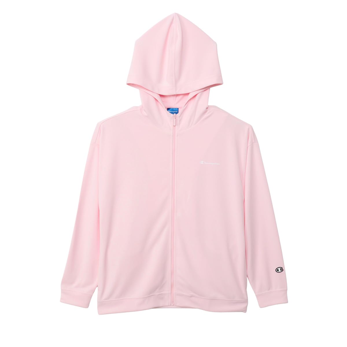 Champion Zip Hooded Shirt Long Sleeve Hoodie, UV Protection, Antibacterial, Odor