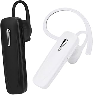 CIYODO 2pcs Car Wireless Headset Earbuds Hands-free Earphone Microphone for Business Travel Office Use
