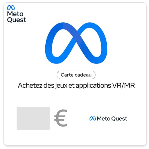 Meta Quest Digital Gift Card (for Apps, Games and Experiences) - by email - vali