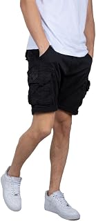 ALPHA INDUSTRIES Men's Shorts with Patch