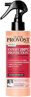 Franck Provost 4-in-1 No-Rinse Heat Protection Care 446°F 190ml | Pro-Keratin and Ceramide, +68% shine, 24-hour anti-frizz action, No ethyl alcohol or mineral oil
