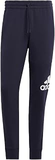 adidas Men's Essentials French Terry Cuffed Logo Pants Track Pants
