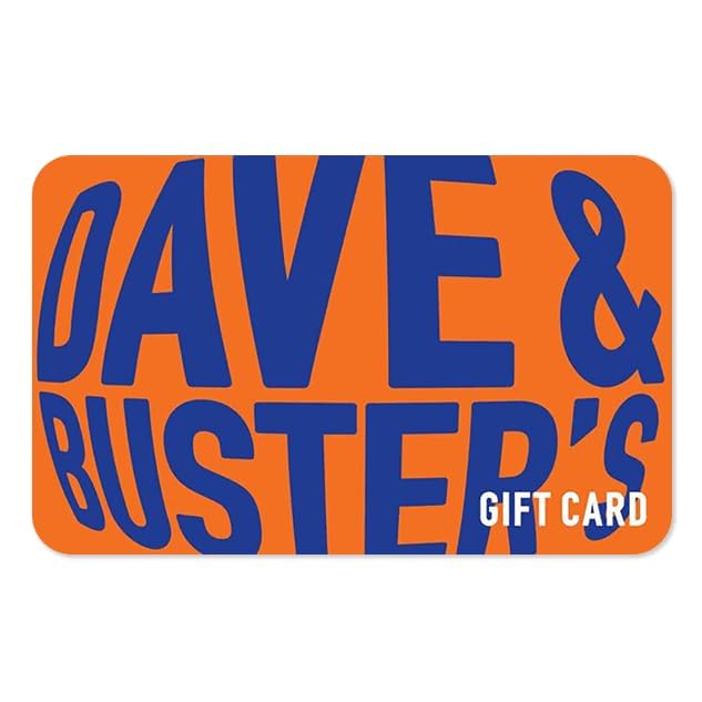Dave & Buster's eGift Card | Eat, Drink, Play and Watch