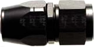 XRP 100012BB Size 12 Black Straight Hose End