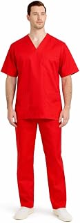 Misemiya - Unisex Blouse Uniform Set - Medical Uniform with Top and Pants - 817-8312