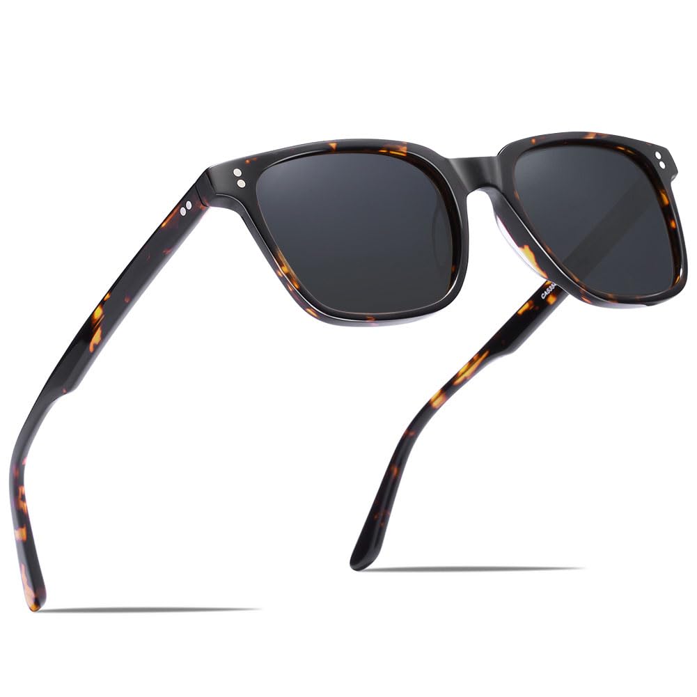 CARFIA Retro Polarised Sunglasses for Women UV400 Protection Driving Outdoor Ace