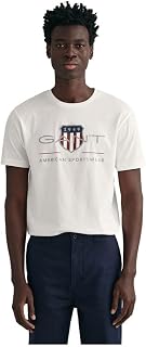 GANT Reg Tonal Shield SS Men's T-Shirt (Pack of 1)