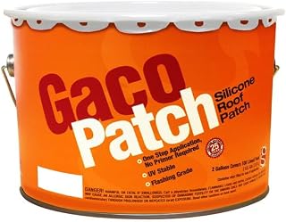 Gaco GP15002, GacoPatch White GP1500, 2 Gallon, High-Performance Coating