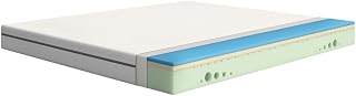 Emma Mattress One | 140 x 200 cm | Height 18 cm | Firm Medium Comfort | Memory Foam & Airgocell | Breathable UltraDry Cover | Ergonomic Support | Designed in Germany