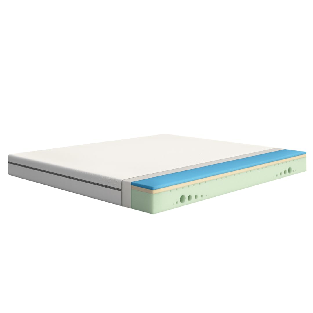 Emma Mattress One | 140 x 200 cm | Height 18 cm | Firm Medium Comfort | Memory F
