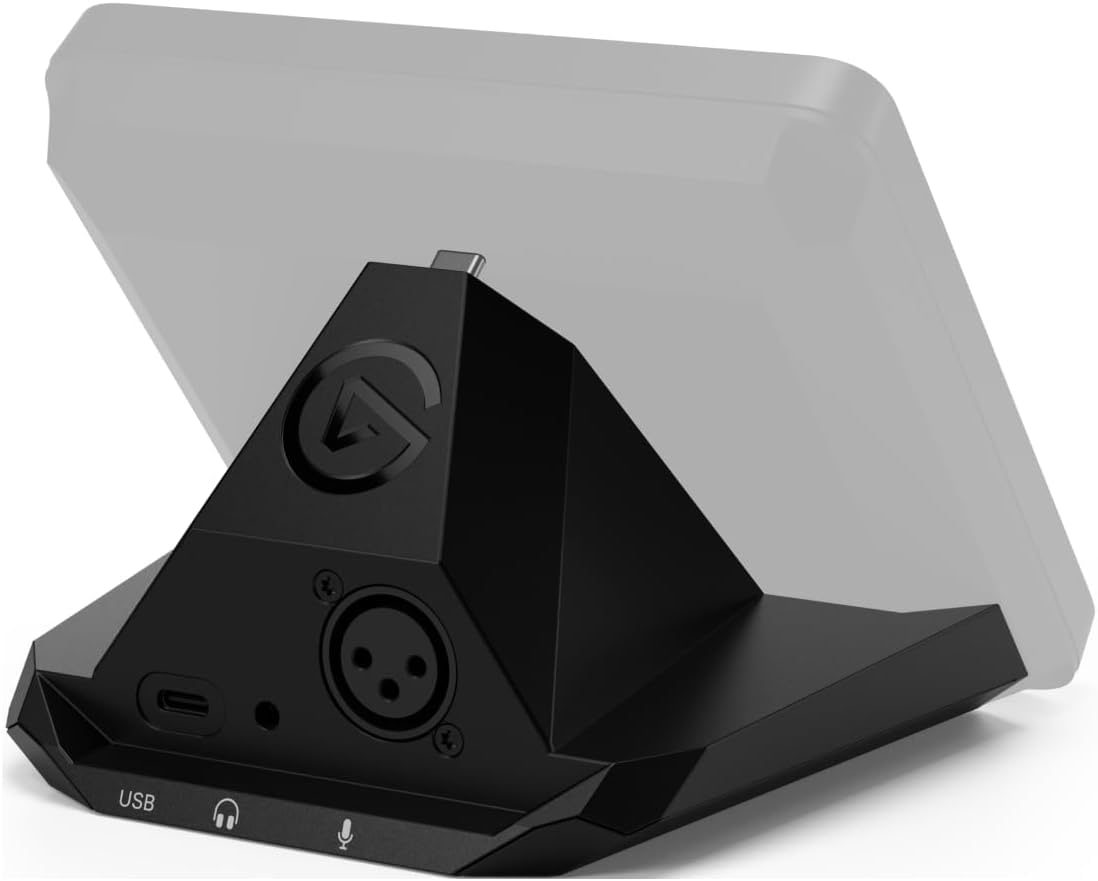 Elgato XLR Dock – For Stream Deck +, XLR-to-USB Mic Interface, Customizable Audi