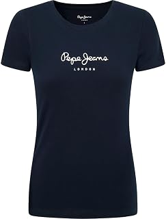 Pepe Jeans New Virginia Women's Slim Fit Short Sleeve T-Shirt