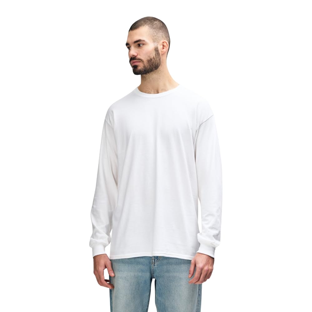 Gildan Ultra Cotton Long Sleeve T-Shirt, Style G2400 Men's Shirt (Pack of 1)