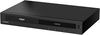 Krovatar 4K UHD Blu-ray Player with Dolby Vision and HDR10+, Bluetooth Function and HDMI Cable Included in. Support 2K,3D,4K upscaling,UHD Blu-ray,SACD,DVD,CD Playback