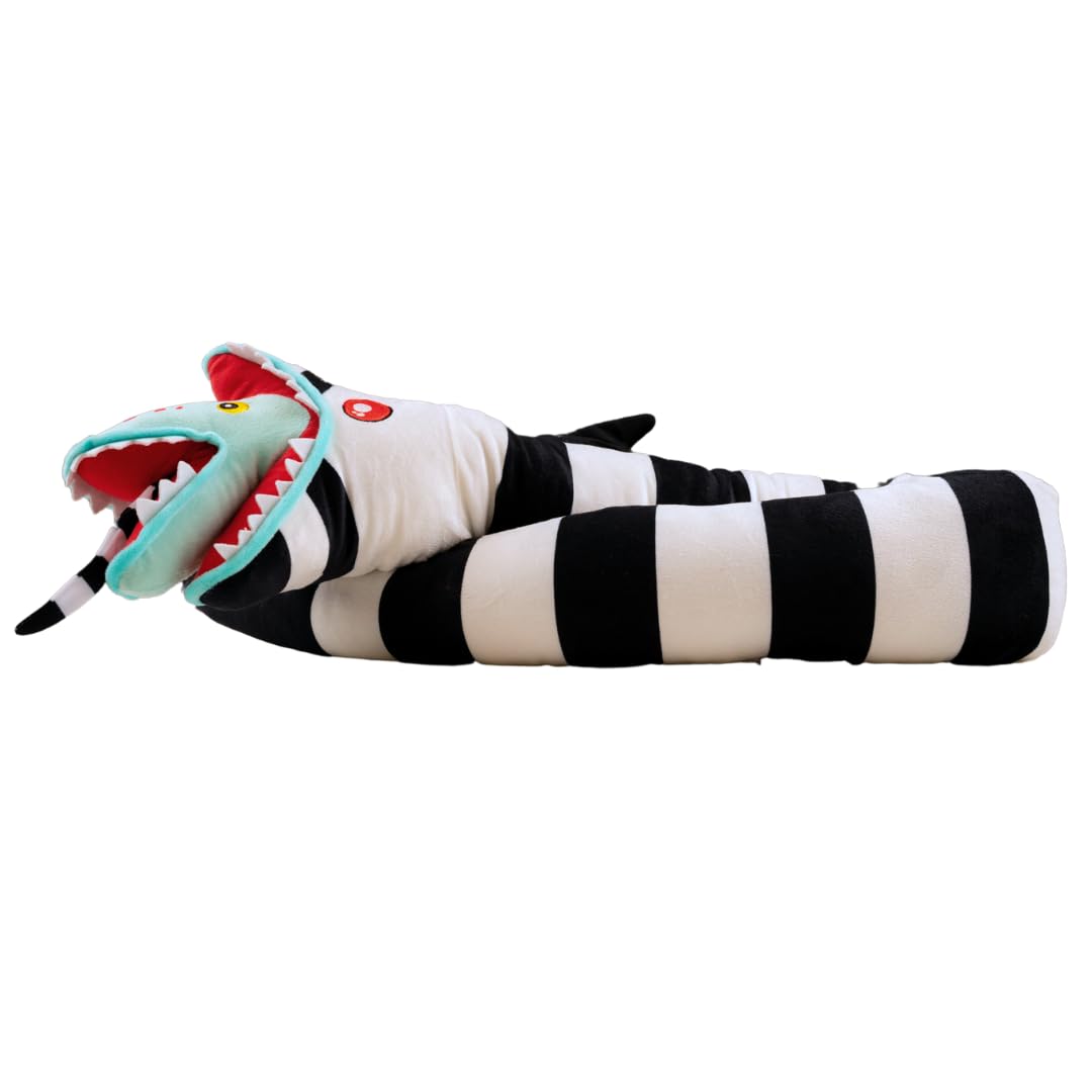 Franco Beetlejuice Halloween Sandworm Bedding Super Soft Cozy Decorative Pillow,