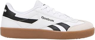 Reebok Mens Smash Edge S Black White Gum Trainers