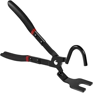 Heavy-Duty Exhaust Hanger Pliers for Car &amp; Truck Rubber Exhaust Hangers | Exhaust Hanger Removal Tool – Muffler Hanger, Non-Slip Grip, Compatible with Most Domestic &amp; Imported Exhaust Systems