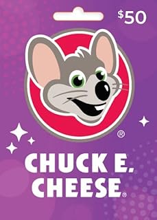 Chuck E. Cheese Physical Gift Card