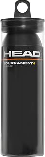 HEAD Unisex Adult Tournament 3-Ball Tube SYD Squash Balls (pack Of 3) - Black, One Size