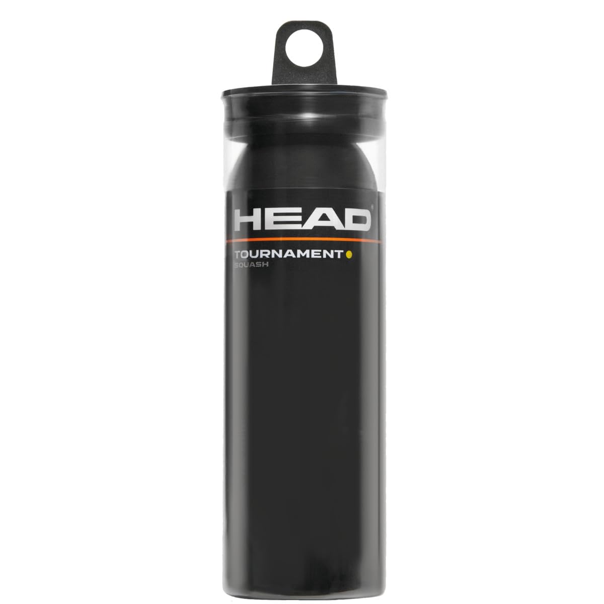 HEAD Unisex Adult Tournament 3-Ball Tube SYD Squash Balls (pack Of 3) - Black, O