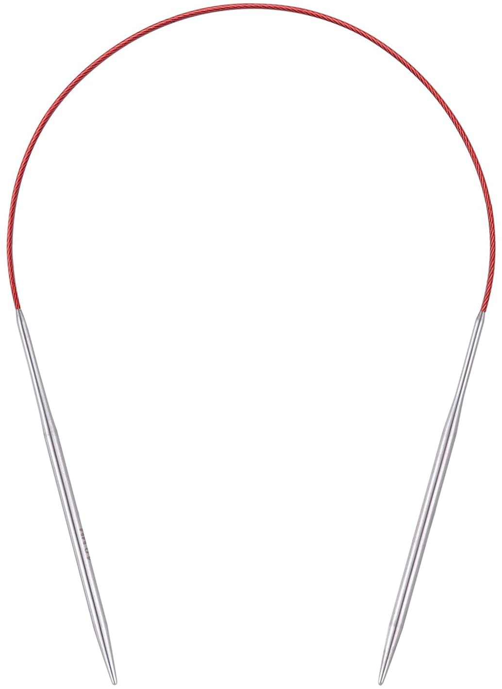 Circular Knitting Needles 16 inch (40cm) - US Size 6 (4mm) Stainless Steel Round