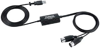 Roland UM-ONE-MK2 One in Two Out Midi Cable | USB powered | compatible with Mac, PC & iPad