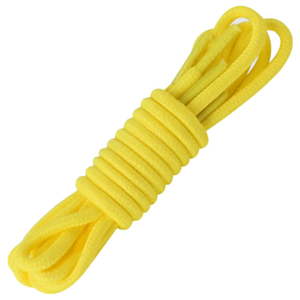 Shoelaces 4 mm Wide Polyester Round 20 Colours Length 70/90/120/150 cm Black 2 P