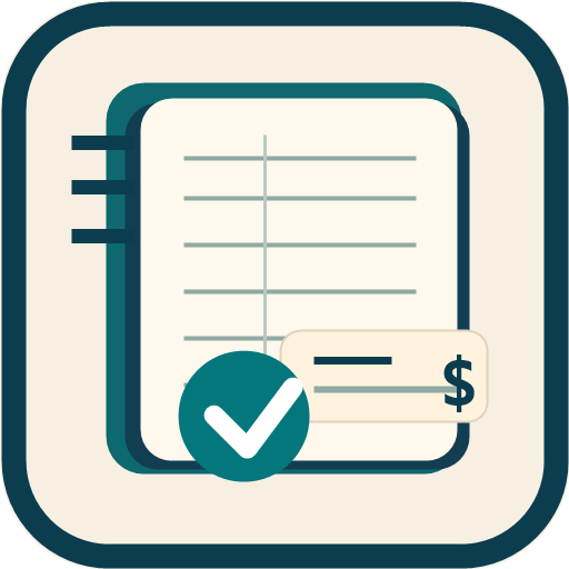 Simple Checkbook Ledger for Fire Tablet