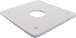 Mount Wedge Adapter | 2/4/6° Radar Planing for Optimal Performance | Pre-Drilled Mounting, Fits Seaview Mounts, Easy Install, USA-Made Marine Grade HDPE