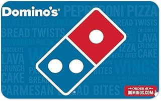 Dominos Pizza eGift Card | Choose from Multiple Designs