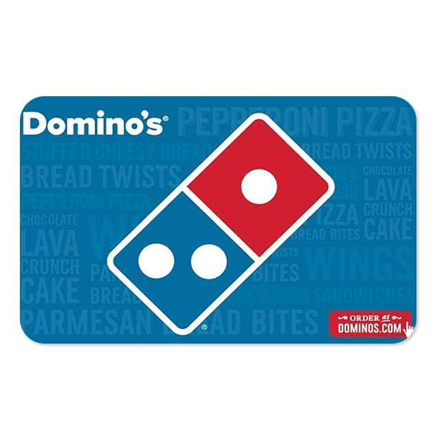 Dominos Pizza eGift Card | Choose from Multiple Designs